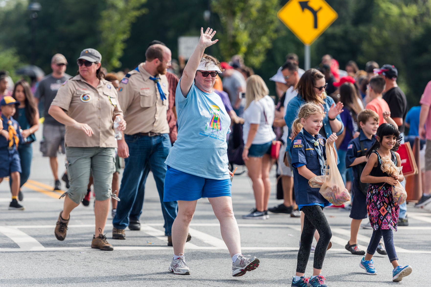 Duluth’s 36th annual Fall Festival boasts large crowds, though retains small-town feel